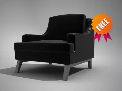 Belem Armchair 3D Model Free 3D model