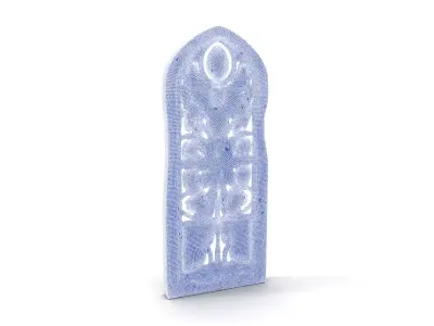 Colorful Stained Glass Window model pack Low-poly 3D model