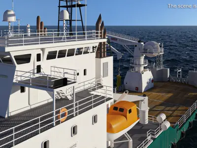  Construction Vessel and Marine Hydraulic Pile Hammer 