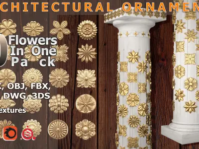 50 Flowers Ornamental in One Pack