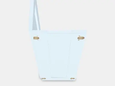 ENKOPING 2-p door f corner base cabinet set Low-poly 3D model