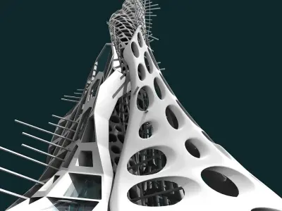 Architecture 001 3D model