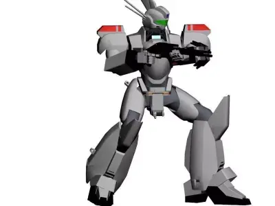 Patlabor Ingram Machine 02 Ota Version 3D model