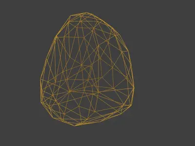 Low Poly Rock 9 Free 3D model