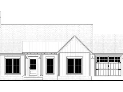 Primary Residential Proposal 2D Layouts and 3D Perspectives 3D model