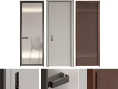 Rimadesio door set 2 3D model