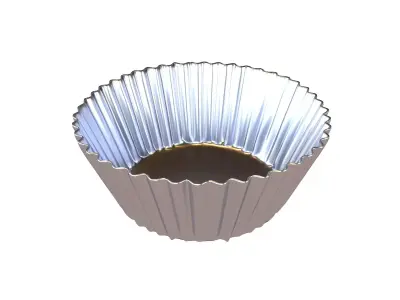 Cupcake Case v1 009 Low-poly 3D model