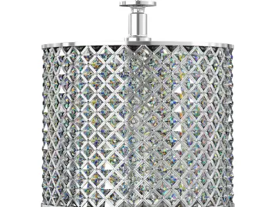 Crystal Ceiling Lamp 3D Model 3D model