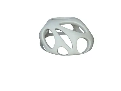 SciFi Cube Object No 52185 Low Poly Shape Low-poly 3D model