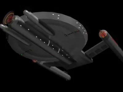 Insurgent Class Corvette 3D model