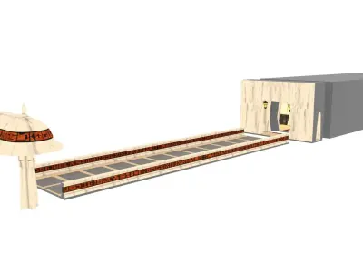 Ralph McQuarries Bazaar - Complete set - 1-6 scale 3D Model Pack