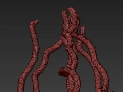 Mordern Nordic retro Edison 3D model