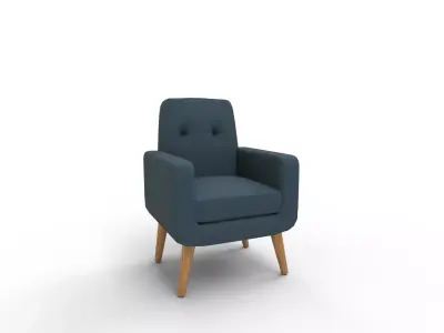 Valeria Arm chair 3D model