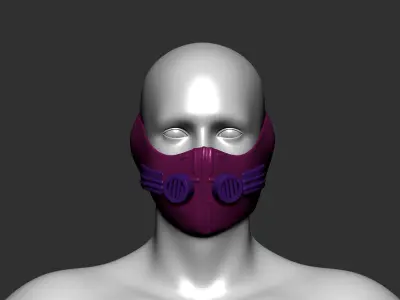 helmet high poly sculpt 3d printable  3D model