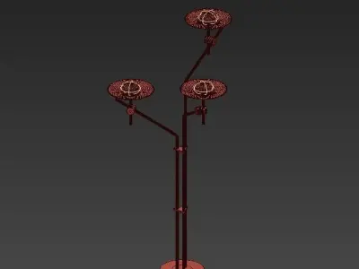 Skew Floor Lamp II 3D model