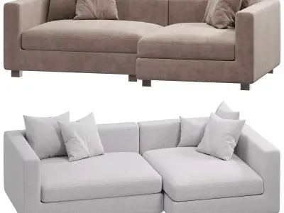 NEBULA LIGHT SOFA by 100mileny 3D model