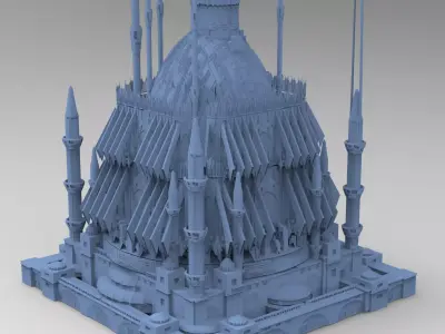Dungeon of Cathedral of the Depths 9 3D model