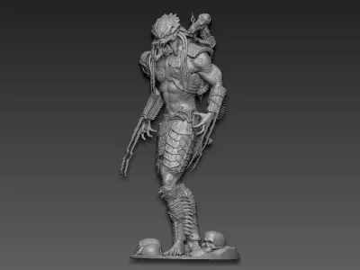 Predator 3D print model