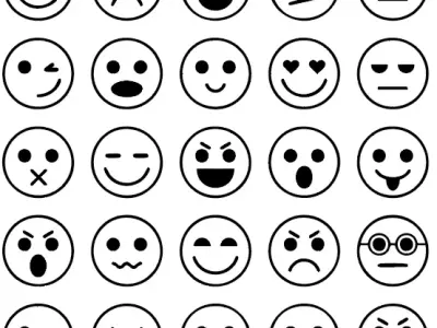 Emoji Social Media Symbol 3D model