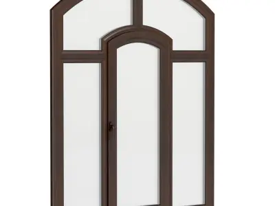 Plastic windows collection 3D model