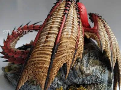 Rathalos Girl 3D print model