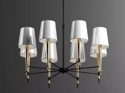 Ceiling light 3D model 40