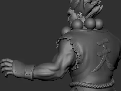 Akuma street fighter  3D print model