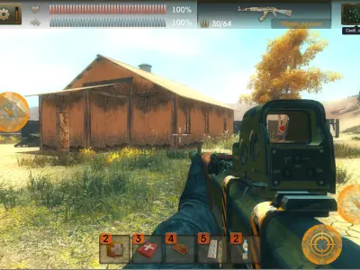 SET of old houses   Low-poly 3D model