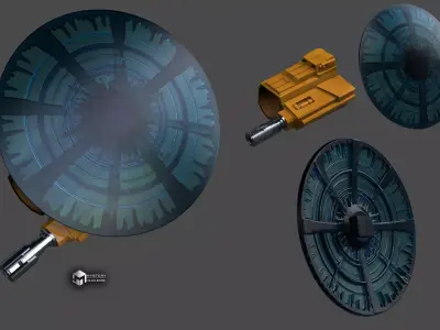 Paz Vizsla left gauntlet 3D print model