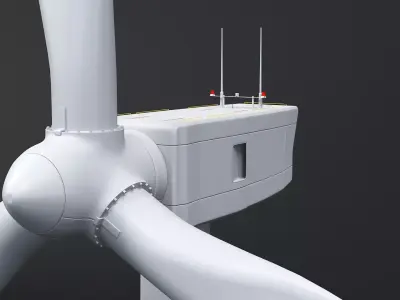 Gen Wind Turbine 3D model