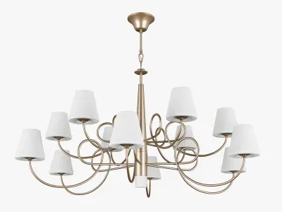 81433x Vortico Lightstar Chandelier 3D model