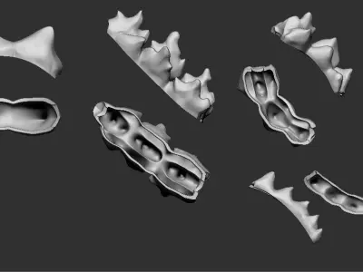 GODZILLA LIGHT FIXTURE 3D print model