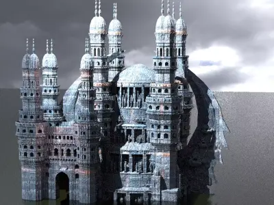 Evil Vizier Temple 3D model