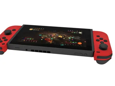 Nintendo Switch 3D model Low-poly 3D model