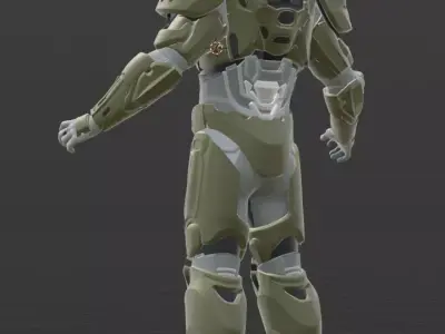 MK Armor 3D model