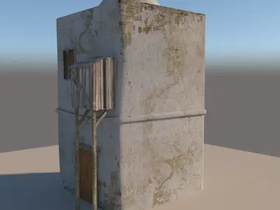 Old Arabic House 3D model