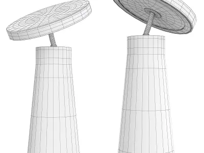 MYT004 Table Lamps Low-poly 3D model