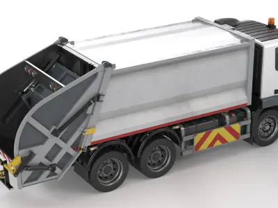  Generic Garbage Truck 02 