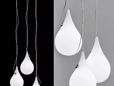Mini Drop 2 xs 3 Pendant Light 3D model