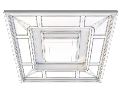 Futuristic Apartment Ceiling 3D model