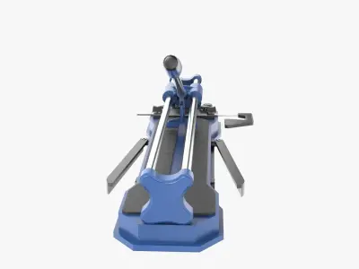 Manual Tile Cutter  Low-poly 3D model