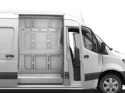 Mercedes Benz Sprinter L3H3 RWD HQ Interior 2025 3D model