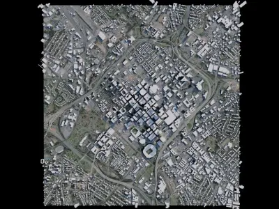 Charlotte - USA 3D model