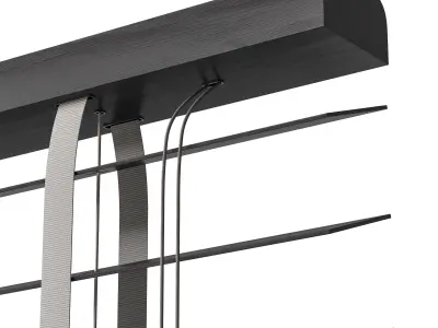 Wooden Blinds Set 35 3D model