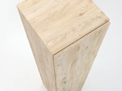 Wooden Cabinet 42 3D model