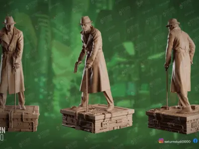 Gaff Blade Runner 3d print model 3D print mode 3D print model