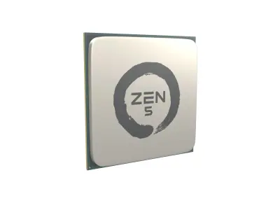 AMD AM4 Zen 5 CPU V1 001 3D model