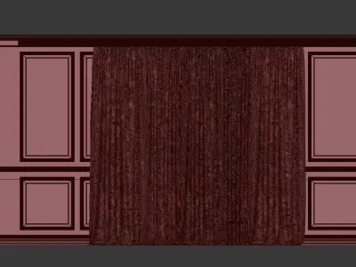 Curtain Set 254 3D model