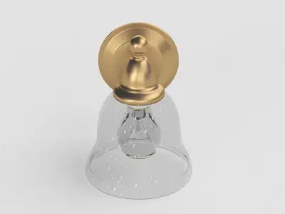 Filey One Light Bath Sconce 3D model