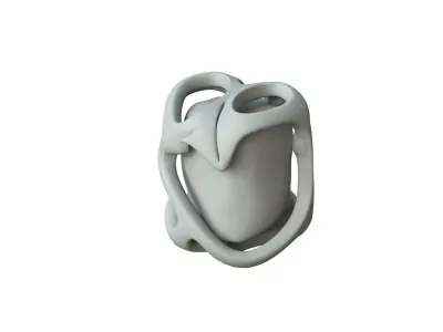 SciFi Shape Object Low Poly Low-poly 3D model 31